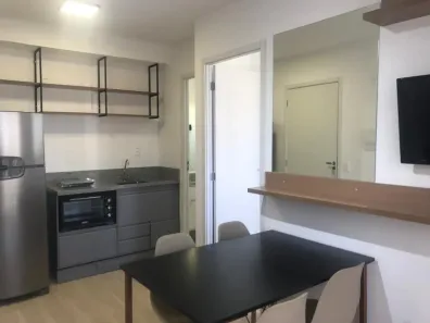 Apartamento com 1 Quarto para alugar, 29m² no Indianópolis, São Paulo