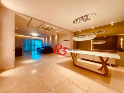 Apartamento com 3 Quartos para alugar, 232m² no Aparecida, Santos