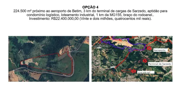 Lote/Terreno à venda, 50000m² no Santa Fé, Betim
