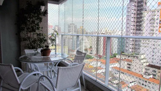 Apartamento com 3 Quartos à venda, 160m² no Pompéia, Santos