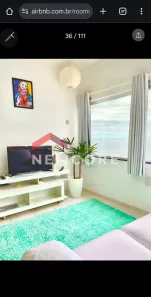 Kitnet à venda, 33m² no Ilha Porchat, São Vicente