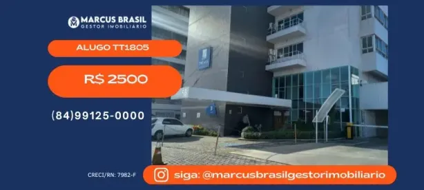 Sala Comercial para alugar, 31m² no Lagoa Nova, Natal