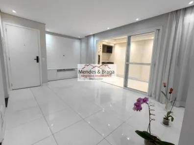 Apartamento com 3 Quartos para alugar, 86m² no Vila Leonor, Guarulhos