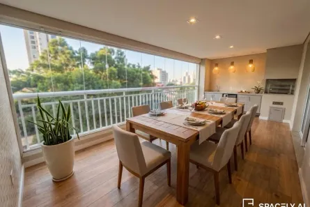 Apartamento com 3 Quartos à venda, 134m² no Bosque da Saúde, São Paulo
