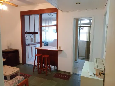 Apartamento com 1 Quarto para venda ou aluguel, 70m² no Gonzaga, Santos