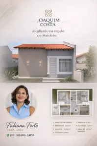 Casa de Condomínio com 2 Quartos à venda, 58m² no , São José de Ribamar