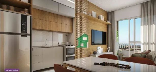Apartamento com 2 Quartos à venda, 37m² no Parque dos Ipês, São José dos Campos