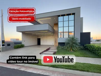 Casa de Condomínio com 3 Quartos à venda, 183m² no Quinta do Lago - Lac Léman, São José do Rio Preto
