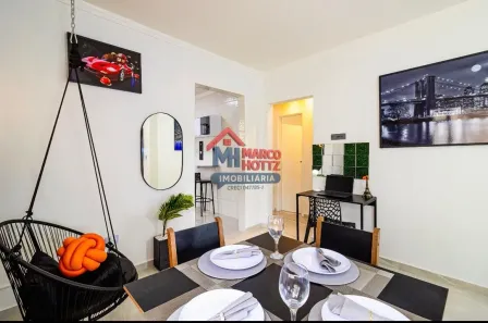 Apartamento com 2 Quartos para alugar, 80m² no Guilhermina, Praia Grande
