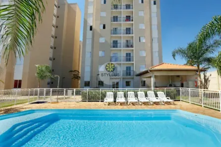 Apartamento com 2 Quartos para venda ou aluguel, 58m² no Loteamento Residencial Viva Vista, Sumaré