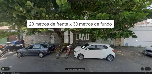 Lote/Terreno à venda, 600m² no Aldeota, Fortaleza