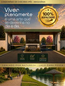 Fazenda/Sítio à venda, 1000m² no CONDOMÍNIO DE CHÁCARAS IPÊS, Aragoiânia