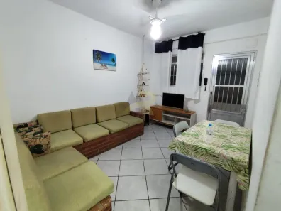 Apartamento com 2 Quartos para alugar, 60m² no Canto do Forte, Praia Grande