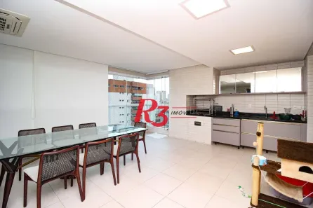 Apartamento com 3 Quartos à venda, 167m² no Boqueirão, Santos