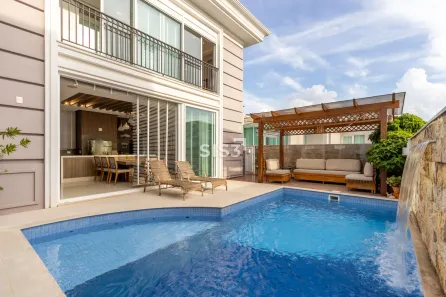 Casa de Condomínio com 4 Quartos à venda, 543m² no Campo Comprido, Curitiba
