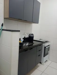 Apartamento com 1 Quarto para alugar, 36m² no Vila Voturua, São Vicente