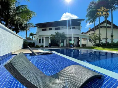Casa de Condomínio com 4 Quartos à venda, 420m² no Jardim Acapulco, Guarujá