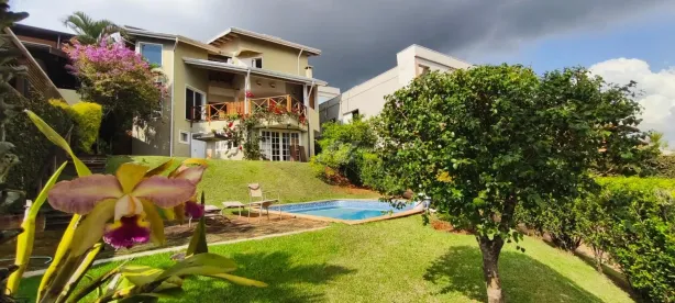 Casa de Condomínio com 4 Quartos à venda, 341m² no Jardim Botânico (Sousas), Campinas