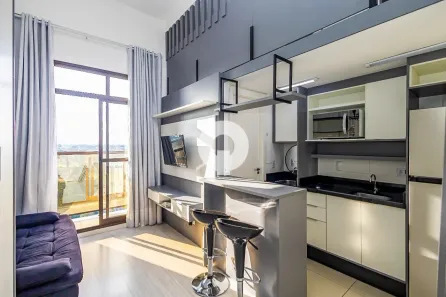 Apartamento com 1 Quarto à venda, 22m² no Mossunguê, Curitiba
