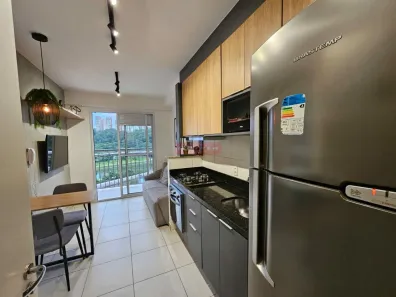 Apartamento com 1 Quarto para alugar, 30m² no Jardim Caravelas, São Paulo