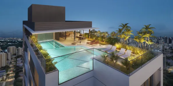 Apartamento com 1 Quarto à venda, 44m² no Serrinha, Goiânia