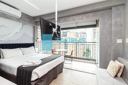 Apartamento com 1 Quarto à venda, 25m² no Indianópolis, São Paulo