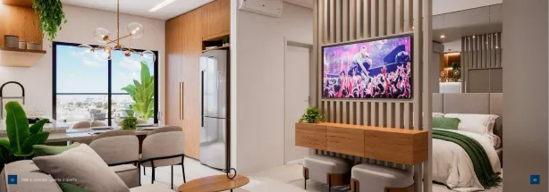 Apartamento com 1 Quarto à venda, 53m² no Martins, Uberlândia