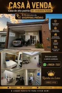 Casa de Condomínio com 3 Quartos à venda, 126m² no Distrito Industrial da Taiçoca, Nossa Senhora do Socorro