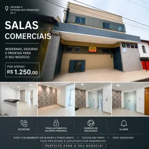 Sala Comercial para alugar, 35m² no Alvorada, Manaus