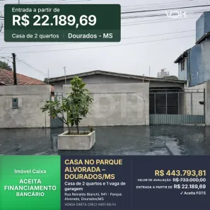 Casa com 2 Quartos à venda, 218m² no Parque Alvorada, Dourados