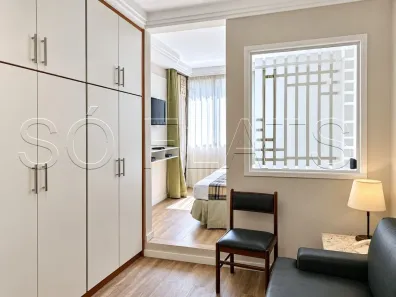 Flat com 1 Quarto para alugar, 26m² no Cerqueira César, São Paulo