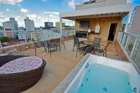 Cobertura com 3 Quartos para alugar, 185m² no Cruzeiro, Belo Horizonte