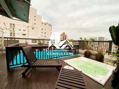Cobertura com 5 Quartos para alugar, 400m² no Embaré, Santos