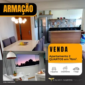Apartamento com 2 Quartos à venda, 76m² no Jardim Armação, Salvador