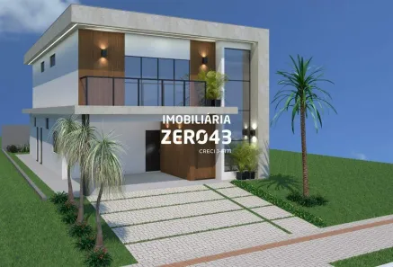 Casa de Condomínio com 4 Quartos à venda, 211m² no Gleba Simon Frazer, Londrina