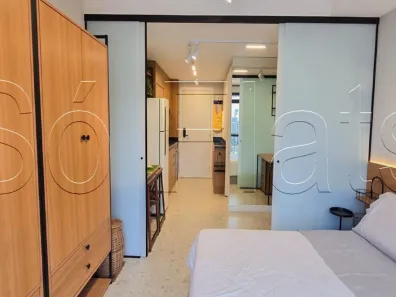 Flat com 1 Quarto para alugar, 23m² no Pinheiros, São Paulo