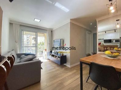 Apartamento com 2 Quartos à venda, 58m² no Campestre, Santo André