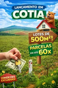 Lote/Terreno à venda, 500m² no Jardim Santa Izabel, Cotia