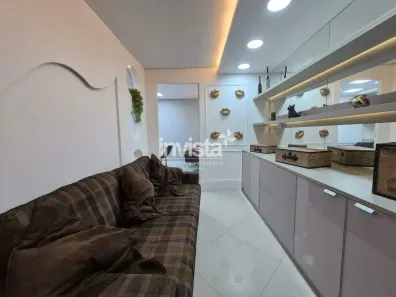 Sala Comercial para alugar, 47m² no Marapé, Santos