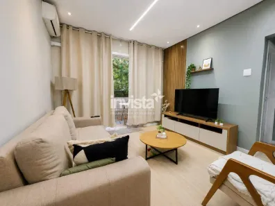 Apartamento com 2 Quartos à venda, 70m² no Embaré, Santos