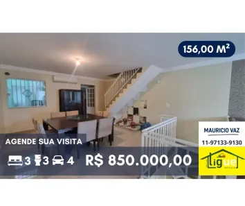 Sobrado com 3 Quartos à venda, 156m² no Jardim Ester, São Paulo