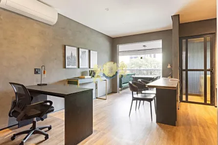 Apartamento com 1 Quarto para alugar, 62m² no Vila Nova Conceição, São Paulo
