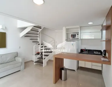 Apartamento com 1 Quarto para alugar, 45m² no Vila Nova Conceição, São Paulo