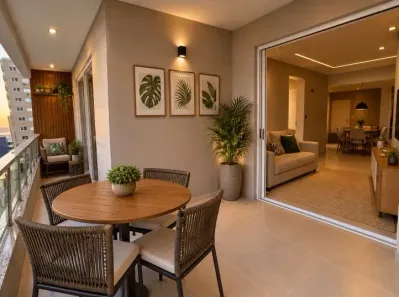 Apartamento com 2 Quartos à venda, 83m² no Aviação, Praia Grande