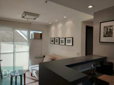 Flat com 1 Quarto para alugar, 40m² no Botafogo, Rio de Janeiro