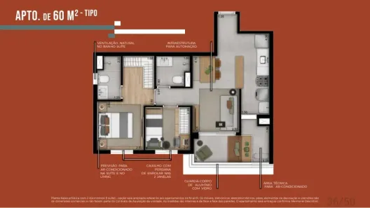 Apartamento com 2 Quartos à venda, 60m² no Planalto Paulista, São Paulo