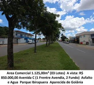 Lote/Terreno à venda, 1125m² no Parque Ibirapuera, Aparecida de Goiânia