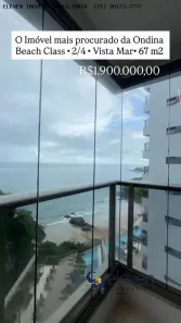 Apartamento com 2 Quartos à venda, 67m² no Ondina, Salvador