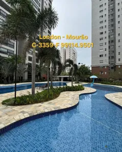 Apartamento com 3 Quartos para alugar, 134m² no Ponta Negra, Manaus