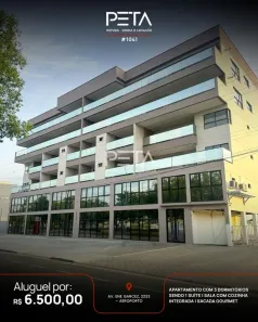 Apartamento com 2 Quartos para alugar, 124m² no Centro, Boa Vista